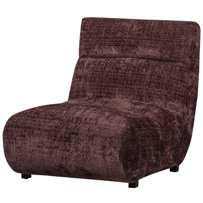 Woood Observe fauteuil aubergine