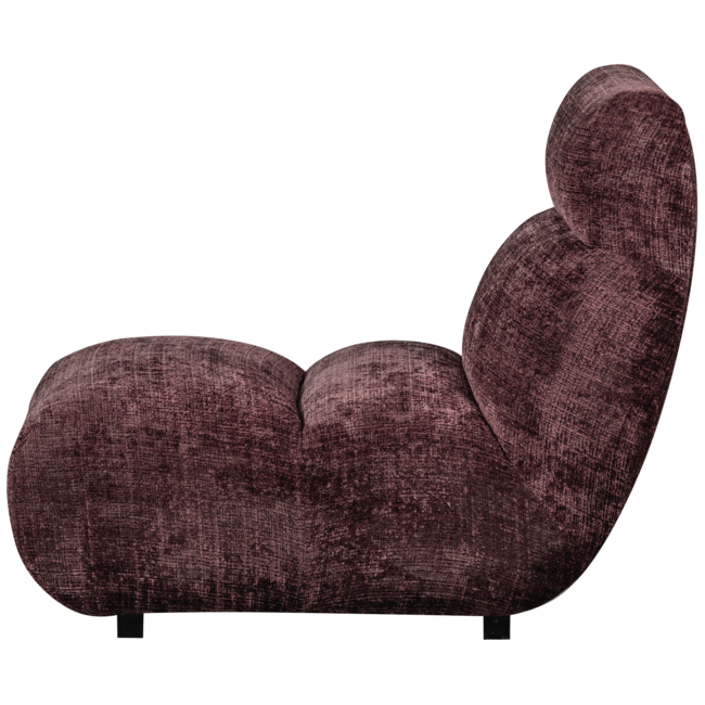 Woood Observe fauteuil aubergine