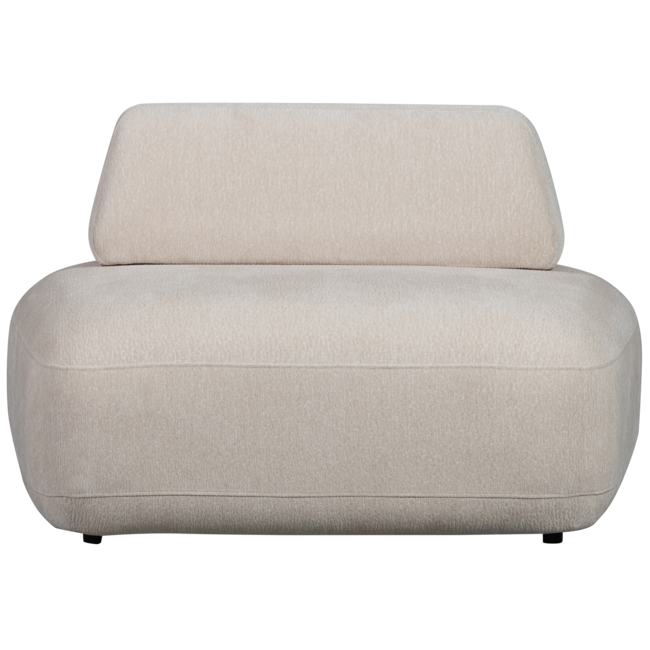 Woood Sterck fauteuil met verplaatsbare rugleuning zand