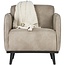 BePureHome Statement fauteuil met arm elephant skin