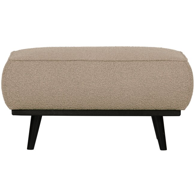 BePureHome Statement hocker bouclé beige