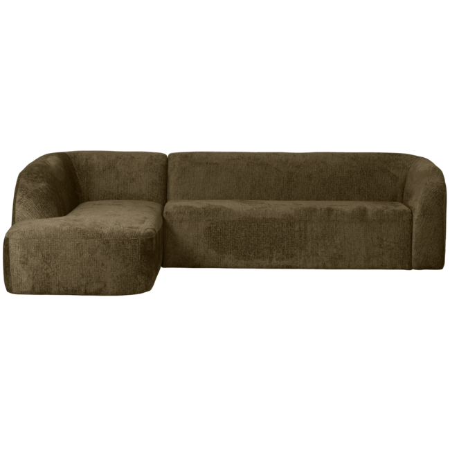 Woood Sloping hoekbank links structure velvet bonsai