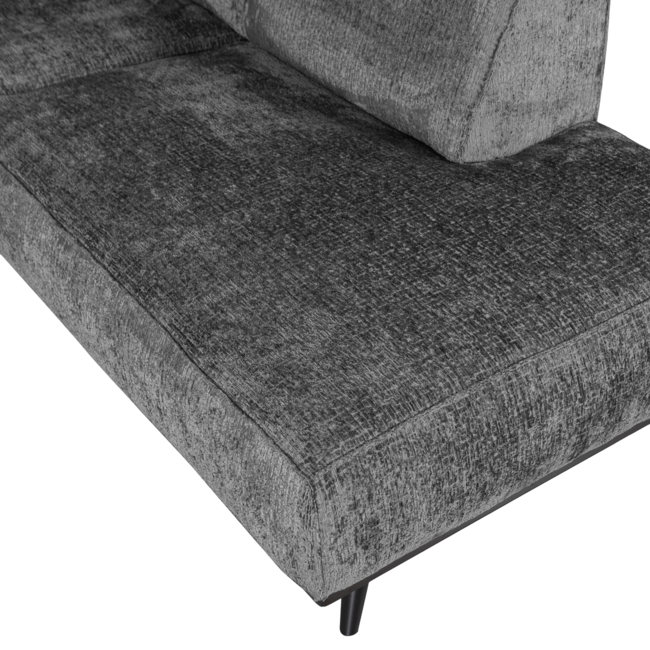 Woood Statement hoekbank rechts structure velvet mountain