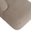 Woood Sloping u-vorm bank naturel melange