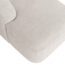 Woood Sloping u-vorm bank pearl melange