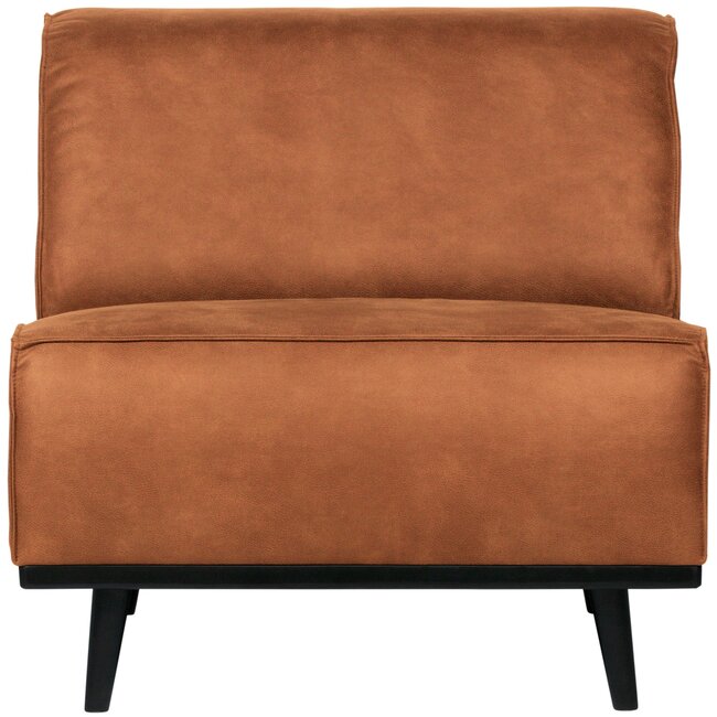 BePureHome Statement 1-zits element lederlook cognac