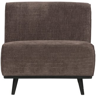 Woood Statement 1-zits element brede platte rib taupe