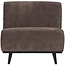 Woood Statement 1-zits element brede platte rib taupe