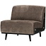 Woood Statement 1-zits element brede platte rib taupe