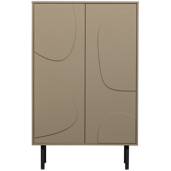 Woood Cadiz opbergkast grenen mud [fsc]