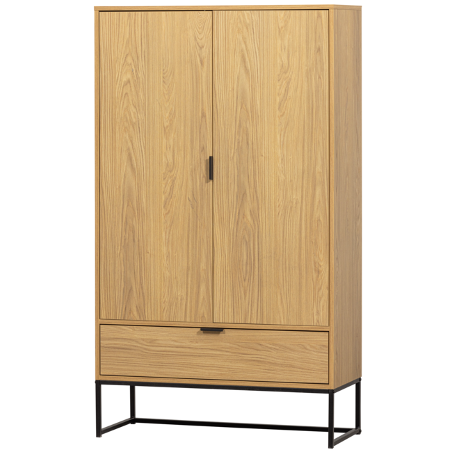 Woood Silas 2-deurs kast eiken decor [fsc]