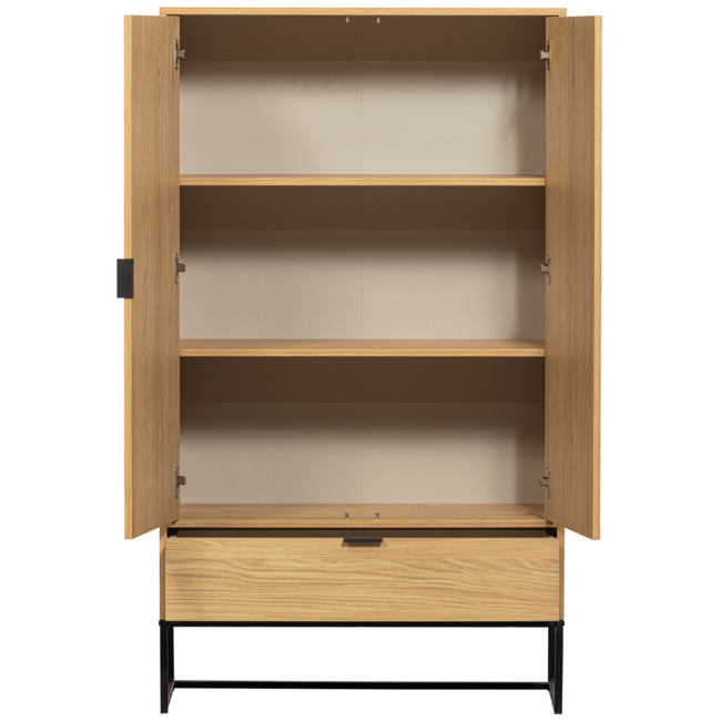 Woood Silas 2-deurs kast eiken decor [fsc]