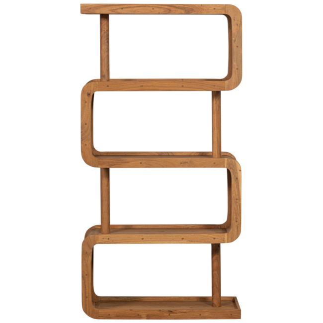 Woood Rattle open kast hout naturel