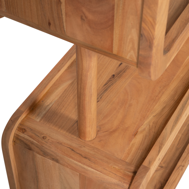 Woood Rattle open kast hout naturel