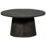 Woood Maan salontafel mdf donkerbruin 45xø60cm