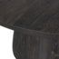 Woood Maan salontafel mdf donkerbruin 45xø60cm