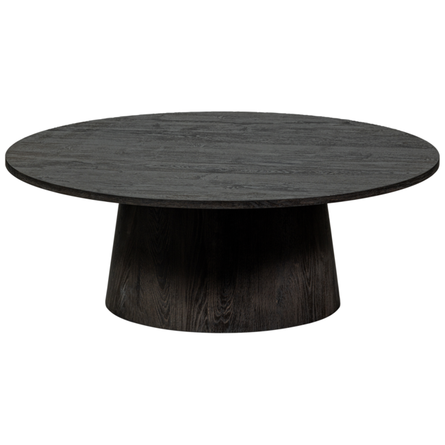 Woood Maan salontafel mdf donkerbruin 35xø100cm