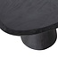 Woood Posture salontafel hout zwart ø120cm