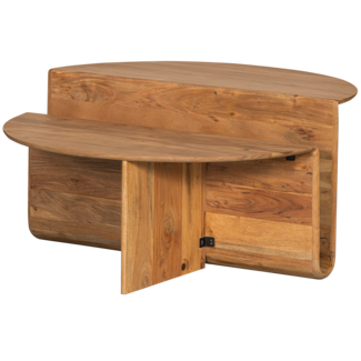 BePureHome Jaws salontafel hout naturel