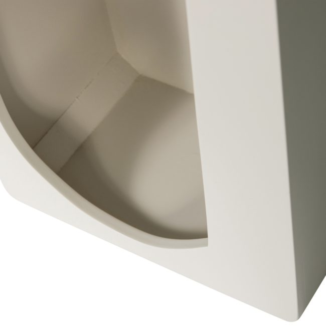 Woood Noam wanddeco langwerpig hout dust 15x70x24cm