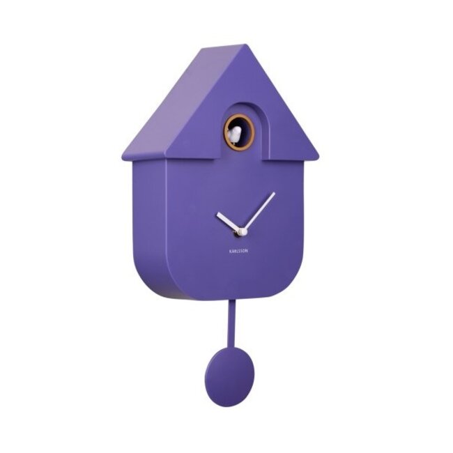 Karlsson Klok Modern Cuckoo Paars