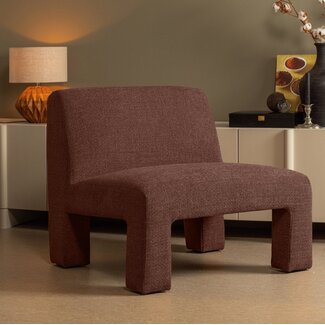 Woood Lavid fauteuil chestnut