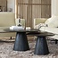 Woood Posture salontafel hout zwart ø70cm