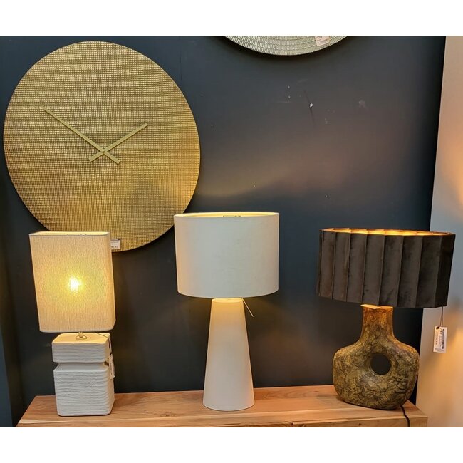 Light en Living Lampvoet Ø16,5x35 cm YELOS mat crème