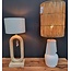 Light en Living Kap cilinder 30-30-40 cm LANZANO raffia  naturel