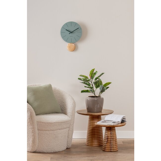 Leitmotiv Bijzettafel Force striped groot mango