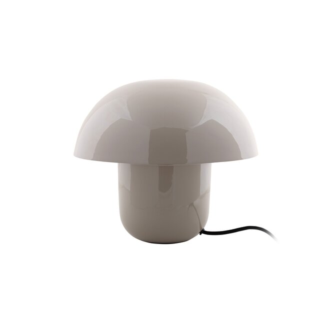 Leitmotiv Tafellamp Fat Mushroom warm grijs