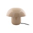 Leitmotiv Tafellamp Fat Mushroom zacht bruin