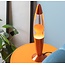 Leitmotiv Tafellamp Funky Rocket Lava oranje