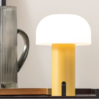 Leitmotiv Tafellamp Luca LED okergeel
