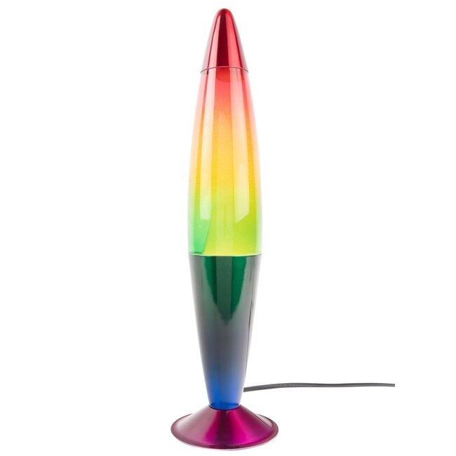Leitmotiv Tafellamp Rainbow Rocket Lava groen