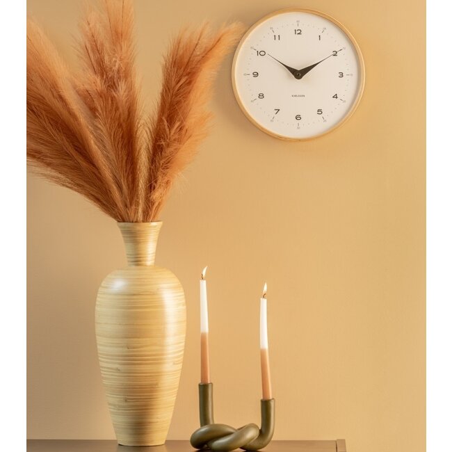 Karlsson Wandklok Osado Dome wit
