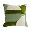 Light en Living Kussen 45x45 cm TOFNA groen+wit