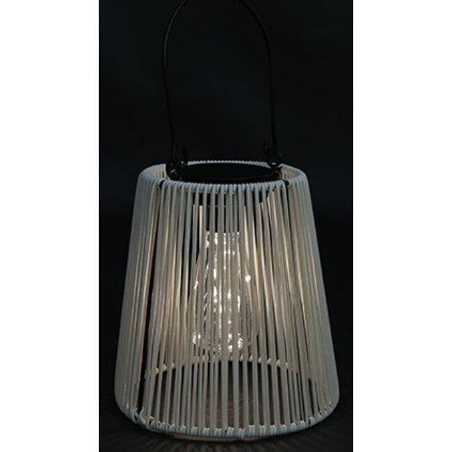 Countryfield Lantaarn LED solar Luana wit S