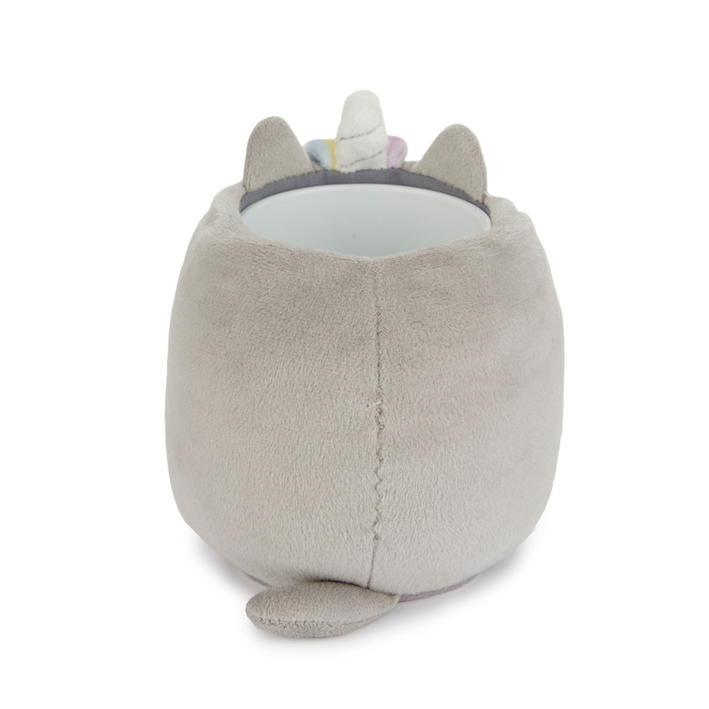 Cuscino Balvi A Forma Di Gatto Con Cuffie, Soffice E Morbido, Colore Bianco, In Poliestere, 32x25x22 Cm - 4