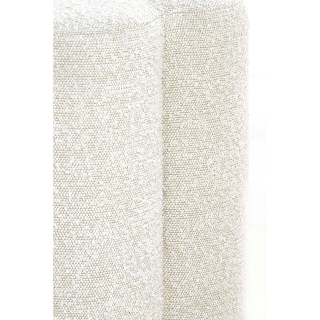 Light en Living Poef 38x38x45 cm NALANI bouclé crème