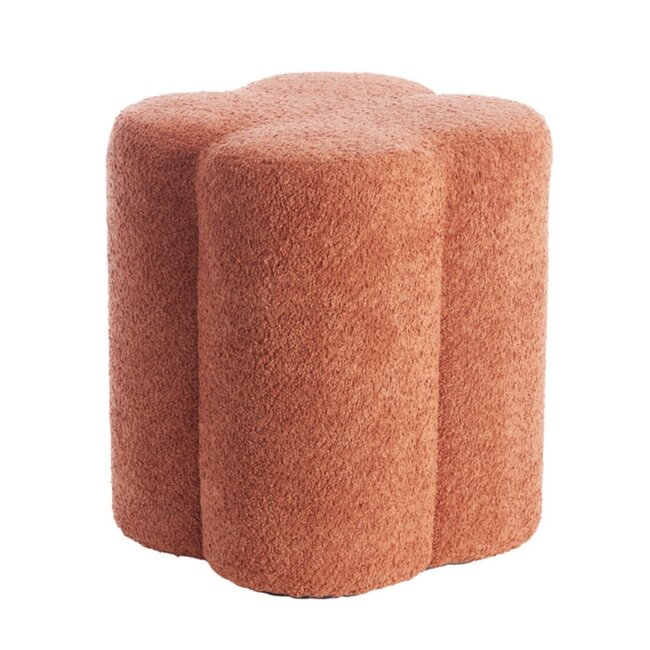 Light en Living Poef 38x38x45 cm NALANI terra