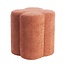 Light en Living Poef 38x38x45 cm NALANI terra