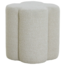 Light en Living Poef 38x38x45 cm NALANI bouclé crème
