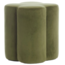 Light en Living Poef 38x38x45 cm NALANI olijf groen