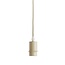 Light en Living Pendel met cup Ø5x7,5 cm CUPA zand
