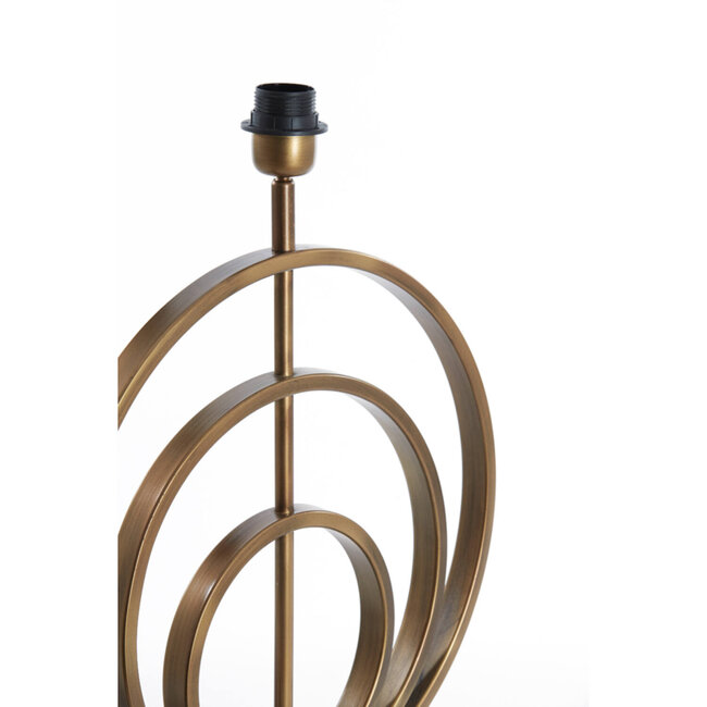 Light en Living Lampvoet 40x13x50 cm CASSEL antiek brons