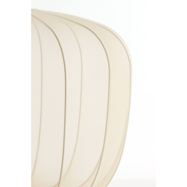 Light en Living Lampenkap Ø40x30 cm PLUMERIA zand