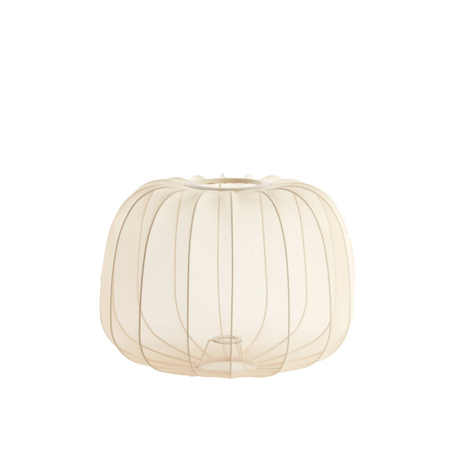 Light en Living Lampenkap Ø40x30 cm PLUMERIA zand