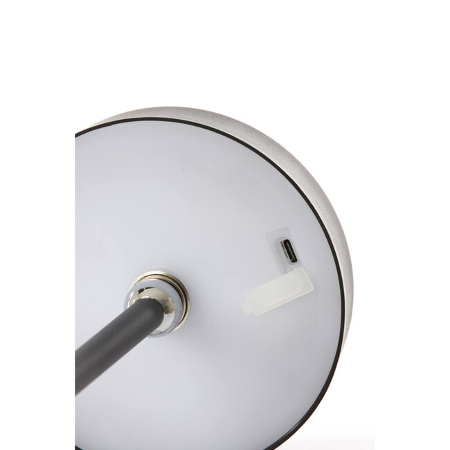 Light en Living Tafellamp LED Ø13x47 cm AMPEHA zwart