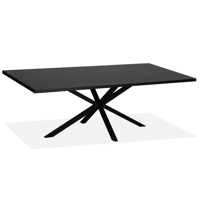 WoonMax Eettafel Broadway 200cm - Noir